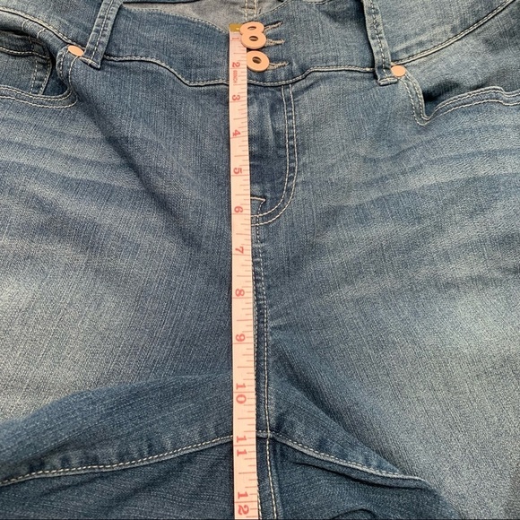 Torrid Jegging Adult Size 18R Blue Skinny Ankle High Rise Women - Picture 12 of 12